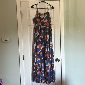 Nine West Tiered Maxi Dress